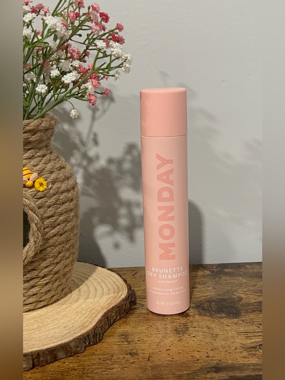 Brunette Dry Shampoo — Soft Pink